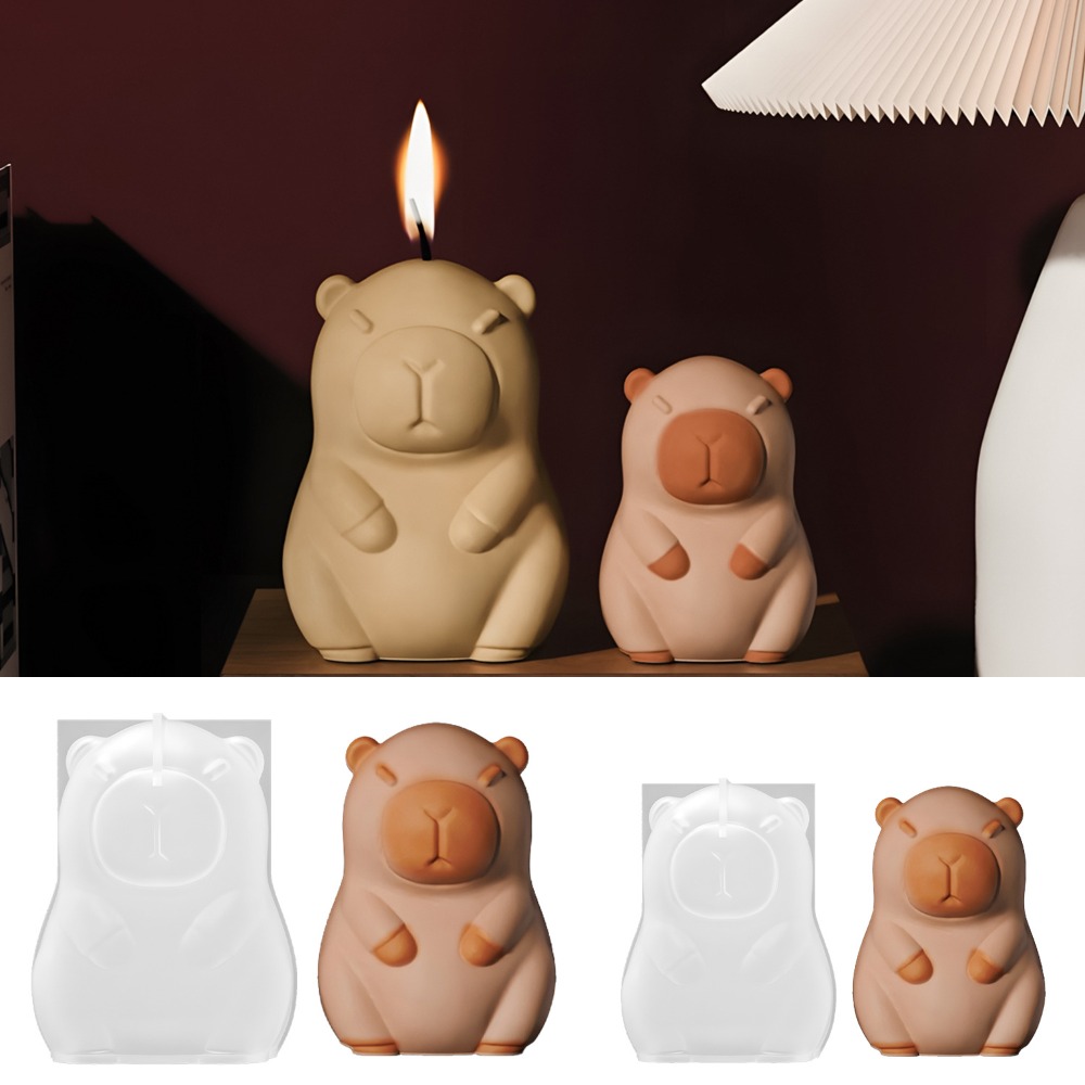 Candle Making Party - يقف كابيبارا رائحة شمعة قالب من