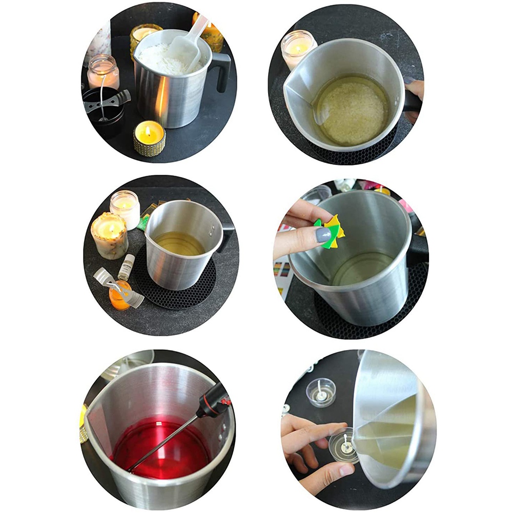 Pour Pot Aluminum - وعاء صب الشمع DT38 سعة 4