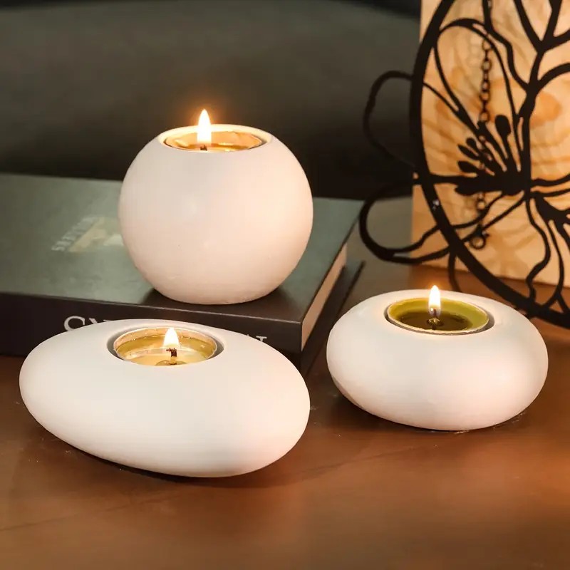 Candle Making Party - Tealight شمعة حامل الراتنج قالب من