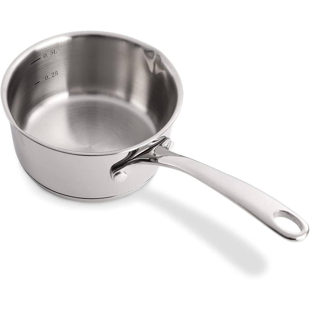 Pour Pot Aluminum - وعاء تسخين الزبدة من الفولاذ المقاوم