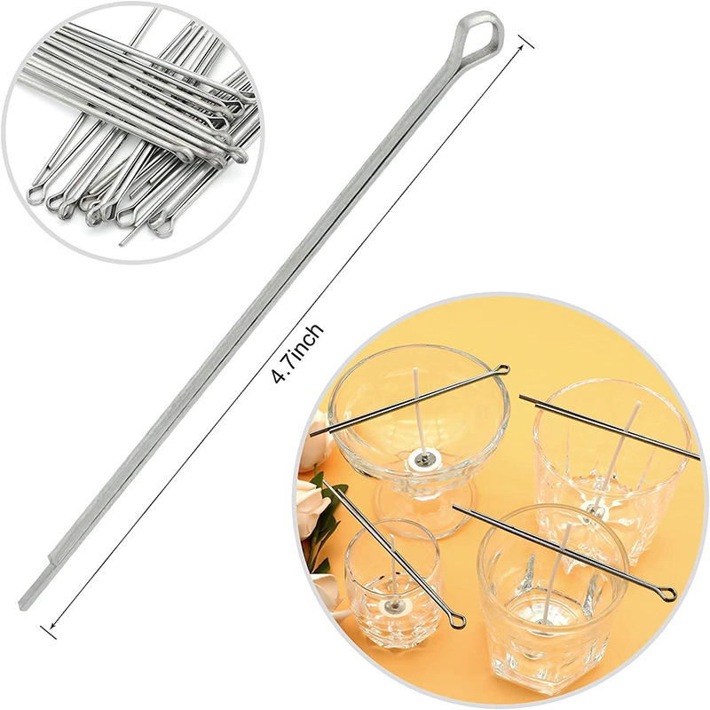 Candle Making Wicks - جديد 12 سنتيمتر/4.7 بوصة الفتيل حامل