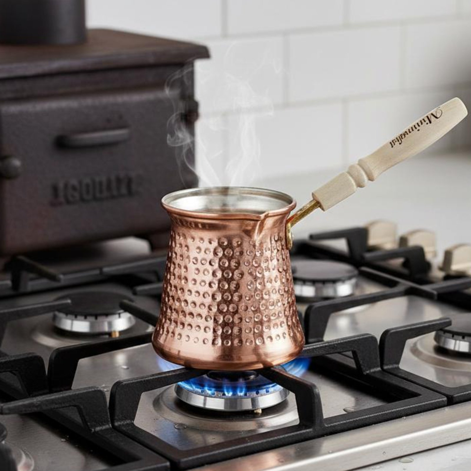 وعاء قهوة تركي بإطار سميك، قهو - مراجعة Pour Pot Aluminum وسعره