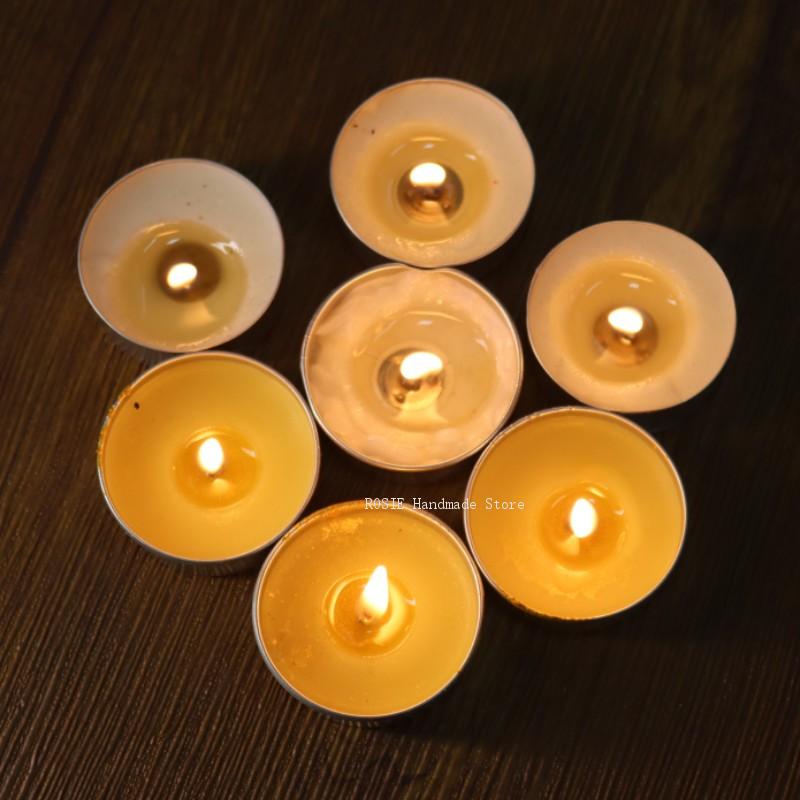 علبة شمع شاي دائرية من الألومن - مراجعة Candle Making Wicks وسعره