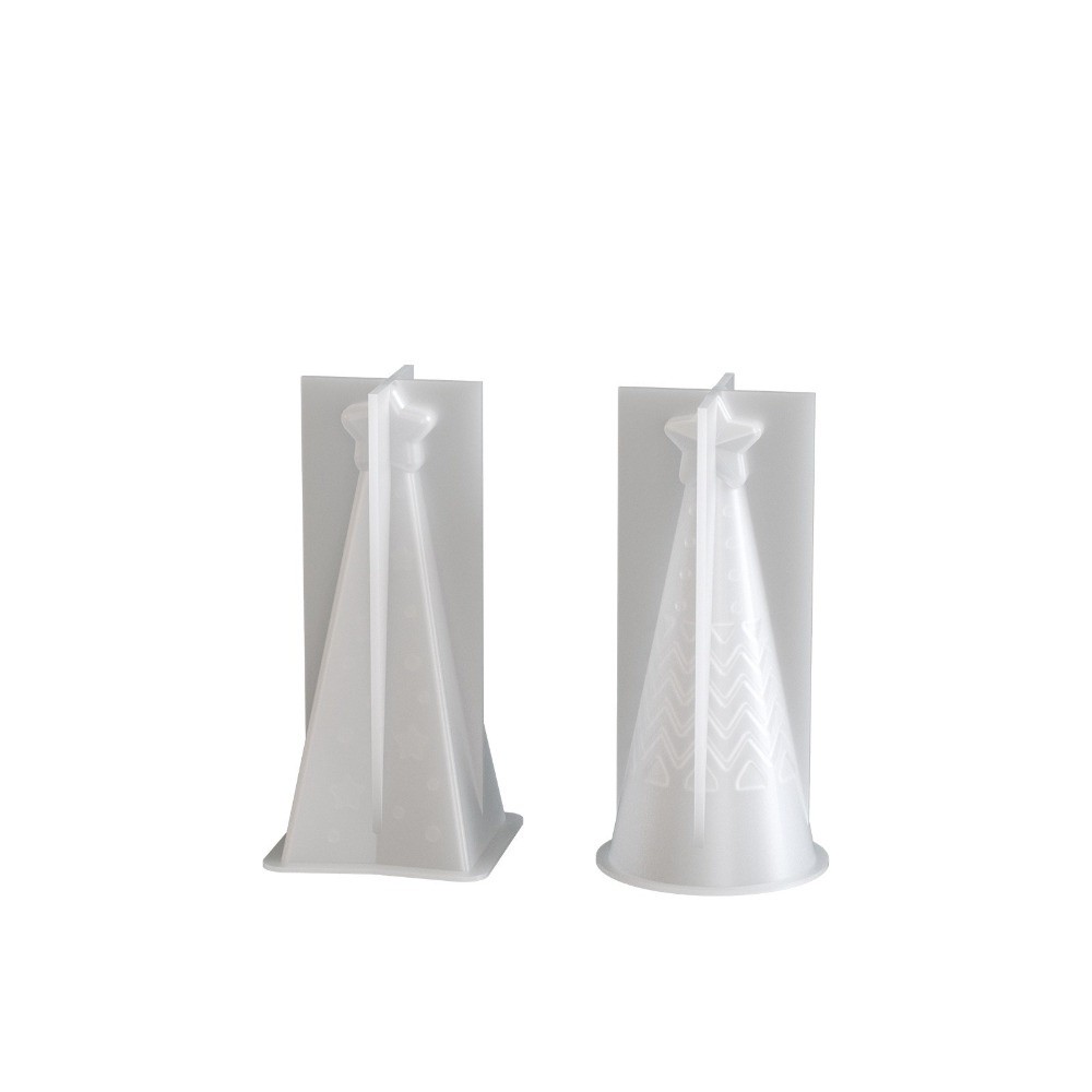 سيليكون عيد الميلاد مخروط قالب - مراجعة Candle Making Kit Xmas وسعره