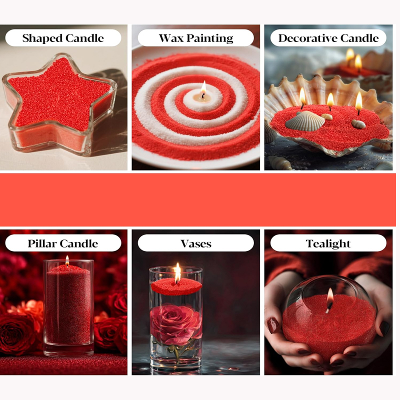 100 جرام شموع لؤلؤية باللون ال - مراجعة Candle Making Wicks وسعره