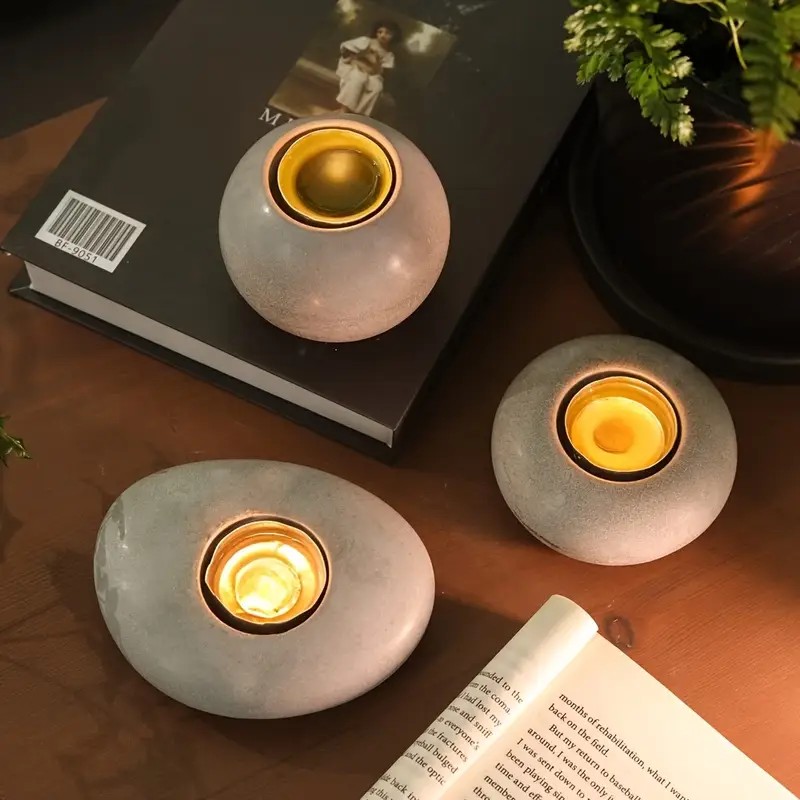 Tealight شمعة حامل الراتنج قال - مراجعة Candle Making Party وسعره