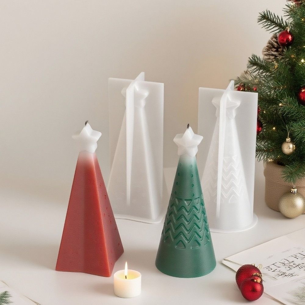 سيليكون عيد الميلاد مخروط قالب - مراجعة Candle Making Kit Xmas وسعره