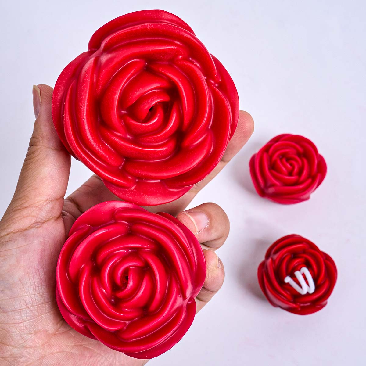 ثلاثية الأبعاد شكل زهرة سيليكو - مراجعة Candle Making Party وسعره