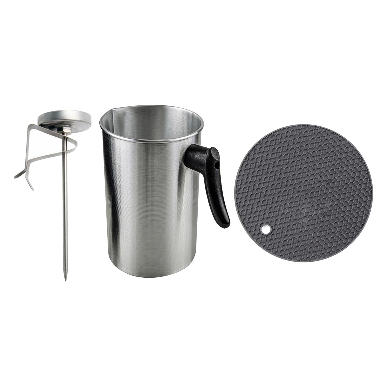 مجموعة وعاء صب الشمع بسعة 3 لت - مراجعة Pour Pot Aluminum وسعره