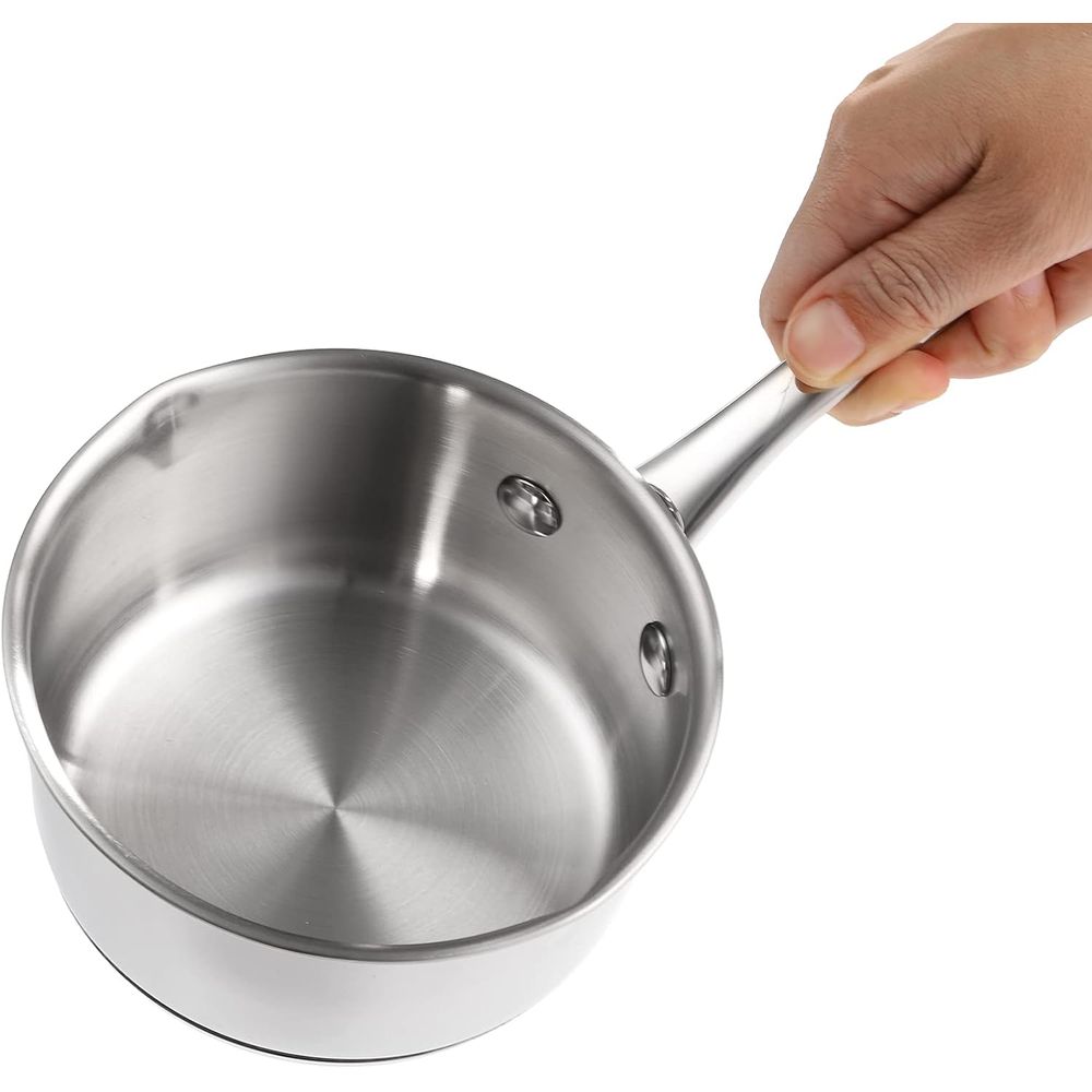 وعاء تسخين الزبدة من الفولاذ ا - مراجعة Pour Pot Aluminum وسعره