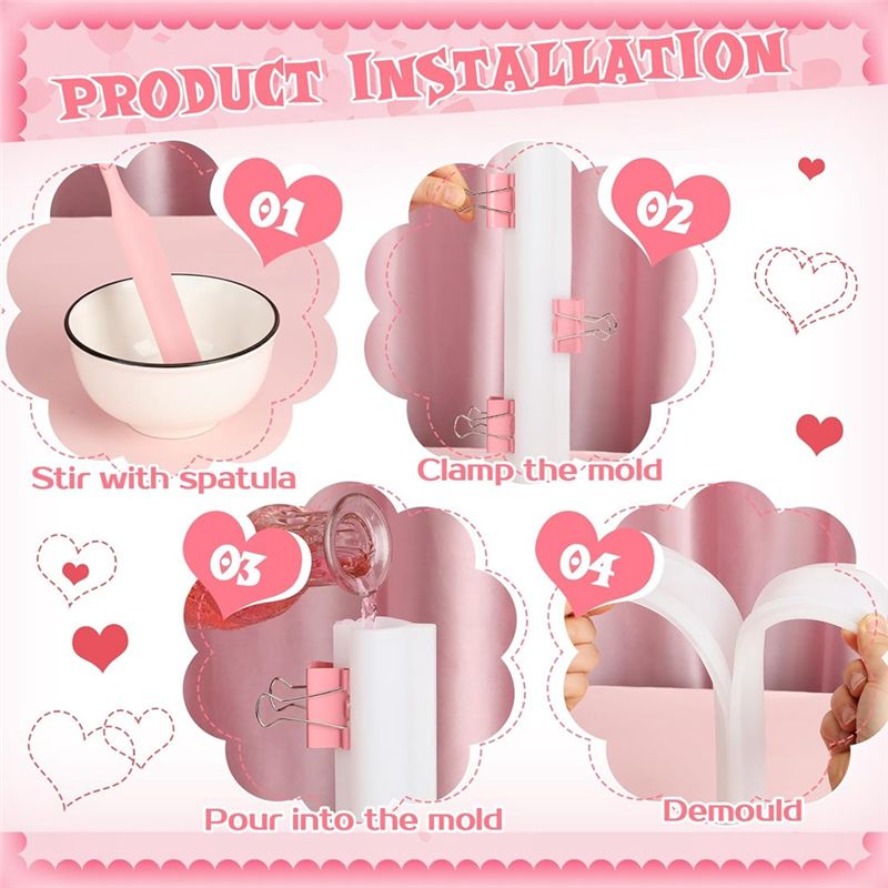 قالب سيليكون خفيف الوزن مكون م - مراجعة Candle Making Youtube وسعره